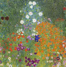 Klimt, Gustav: The flower garden