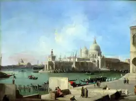 Canaletto, Giovanni: View of Santa Maria della Salute from the entrance to the Grand Canal