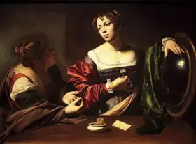 Caravaggio, M.: Martha and Mary Magdalene