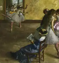 Degas, Edgar: Dance class