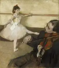 Degas, Edgar: Dance lesson