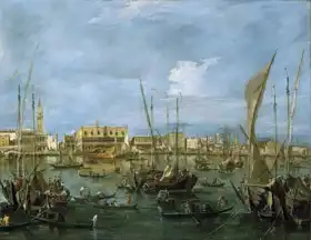 Guardi, Francesco: Venice from the Bacino di San Marco