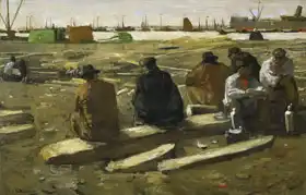 Breitner, George Hendrik: Workers at rest