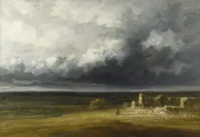 Michel, Georges: Landscape with ruins