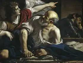 Guercino: St. Peter freed by an angel