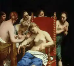 Cagnacci, Guido: Death of Cleopatra