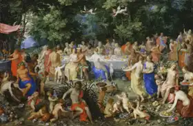 Balen, Hendrik van: Feast of the gods