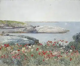 Hassam, Childe: Flowers on Shoals Isles