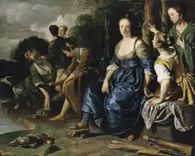 Loo, Jacob van: Diana and her Nymphs