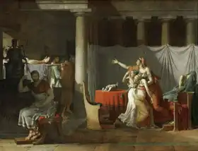 David, Jacques-Louis: Lictor bring to Brutus the bodies of his sons