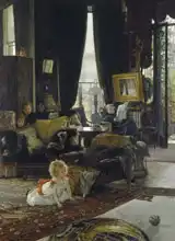 James Jacques Joseph Tissot Hide and seek People Realism