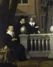 Bijlert, Jan van: Older man and two women