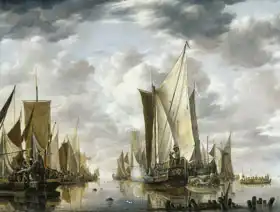 Cappelle, Jan van de: Calm at Flushing