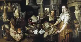 Beuckelaer, Joachim: Christ in the House of Martha and Mary