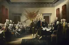 Trumbull, John: Declaration of Independence