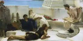 Alma-Tadema, L.: Reading from Homer