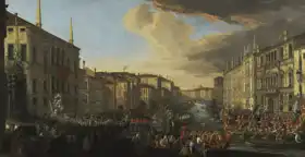 Carlevarijs, Luca: Regatta Grand Canal in Honor of Frederick IV., King of Denmark