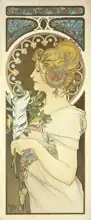 Mucha, Alfons: Feather