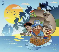 Unknown: Pirate boat