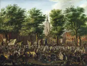 La Fargue, Paulus Constantin: Grote Markt in The Hague