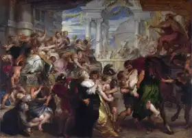 Rubens, Peter Paul: Abduction of the Sabine Women