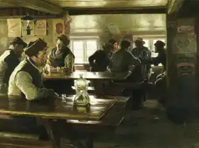 Krøyer, Peder Severin: In a pub
