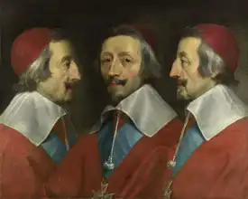 Champaigne, Philippe de: Triple Portrait of Cardinal de Richelieu