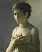 Guérin, Pierre-Narcisse: Bust of a young woman