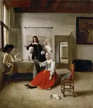 Hooch, Pieter de: Drink