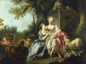 Boucher, Francois: The Billet Doux