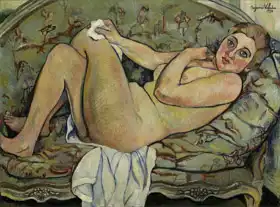Valadon, Suzanne: Reclining nude
