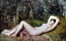 Chassériau, Théodore: Rest after bath