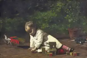 Eakins, Thomas: Child at play