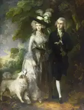 Gainsborough, Thomas: Mr. and Mrs. Hallett (The Morning Walk)