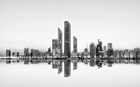 Hasan, Akhter: Abu Dhabi Urban Reflection