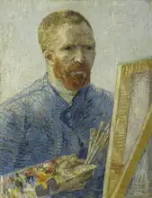 Gogh, Vincent van: Self Portrait as a Painter