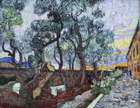 Gogh, Vincent van: Garden Hospital St. Paul in Saint Remy