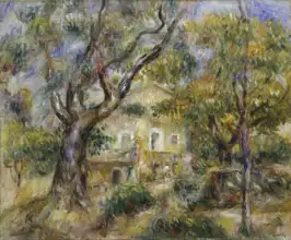 Renoir, Auguste: Farm at Les Collettes, Cagnes