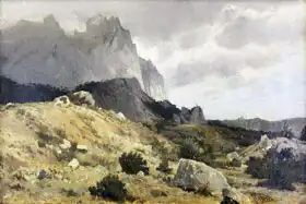 Shishkin, Ivan: Mountain scenery