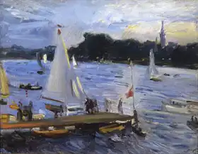 Slevogt, Max: In Harbor