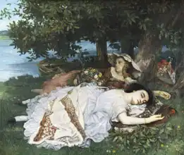 Courbet, Gustave: Two prostitutes on the banks of the Seine