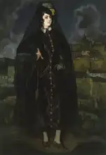 Zuloaga, Ignacio: Anita Ramirez Portrait in Black