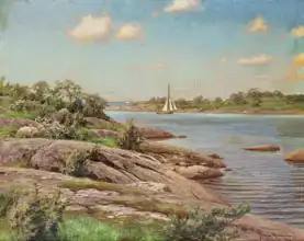 Krouthén, Johan: Summer landscape