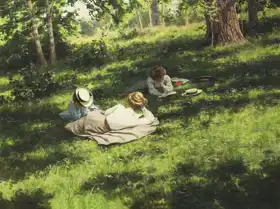 Krouthén, Johan: Three women in reading