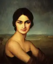 Torres, Julio Romero de: Portrait of a woman