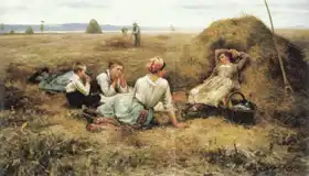 Knight, Daniel Ridgway: Rest during the harvest
