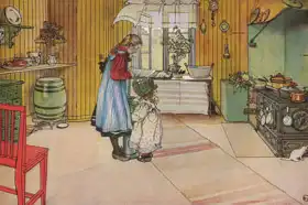 Larsson, Carl: In the kitchen