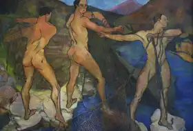 Valadon, Suzanne: Le Lancement filet du Musée des Beaux Arts de Nancy