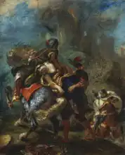Delacroix, Eugene: Abduction of Rebecca