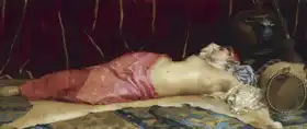 Ralli, Théodore: Sleeping concubine